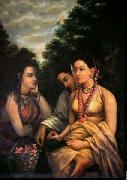 Raja Ravi Varma, Shakuntala despondent